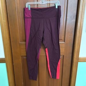 Athleta fleece lined leggings